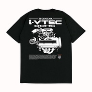 Car Shirts Honda B Series IVTECH Engine Shirts Automotive Shirts baju t shirt wanita loose