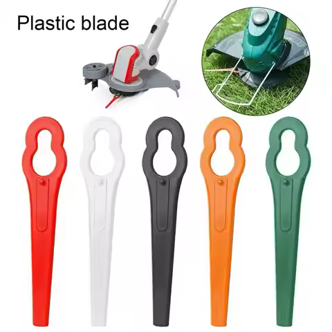 100Pcs Garden Lawn Mower Brush Cutter Blade Grass Trimmer for Bosch Art23 Li Accutrim Easytrim Accu 