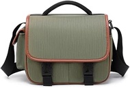 Rhinos Blog Camera Bag Shoulder Bag Green Anti-Theft Multi-Use Crossbody Bag with Tripod Strap for P