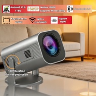 Portable 1080P Home Theater Projector HP330 - 180° Rotation Android 11 HDMI Wireless Smart Projector
