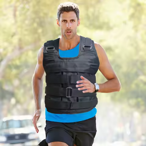 Vest Weight-bearing Vest Comfortable Running Vest Adjustable Weight Jacket Weight Training Vest for 