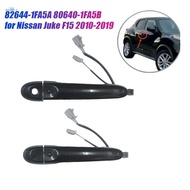 1Pair Front Door Handle Keyless Entry 82644-1FA5A 80640-1FA5B for  Juke F15 2010-2019 Car Inductive 