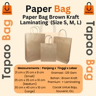 Paper Bag Laminating 125gsm Paper Shopping Bag - Pcs