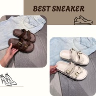 Women's 2-Zip Sandals, Fashionable Flip-flops, Easy to Coordinate N72