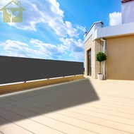 2Pcs Balcony Privacy Screen with Reinforced Edge 1×3m Breathable Privacy Fence Screen Privacy Protec