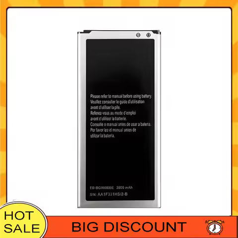 Battery For Samsung Galaxy S5 SM G900 G900S G900I G900F G900H 2800mAh EB-BG900BBE