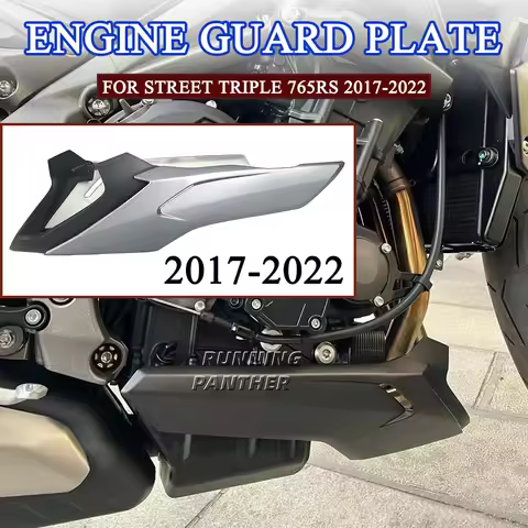 For Street Triple 765 RS 765R 765rs 765 R 2017- 2022 Motorcycle modification parts ABS lower spoiler