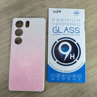 💯 Vivo V29 Back Cover & Premium Screen Protector