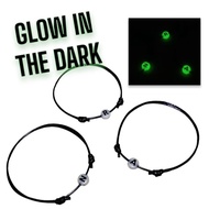 GLOW IN THE DARK BRACELET COUPLE BRACELET CAN LIGHT UP LETTERS INITIAL NAMES