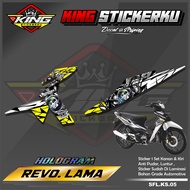 Sticker Striping List Variasi Revo Lama/Old - Stiker Striping Motor Revo Lama/Old. KS.05