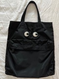 Anya Hindmarch (London) nylon eyes tote bag（專門店購入,正品）