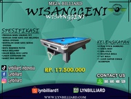 MEJA BILLIARD WISANGGENI 9FEET