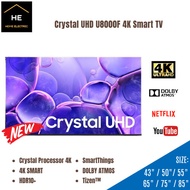 *𝐍𝐄𝐖* SAMSUNG 43" / 50" / 55" / 65" / 75" / 85" Crystal UHD U8000F 4K Smart TV Televisyen