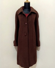Preloved wool coat ala korea fit XL