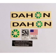 Sticker Dahon Seli Bike Folding