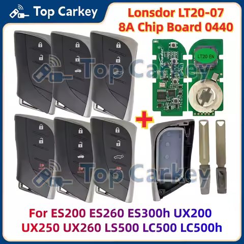 Lonsdor LT20-07 Universal Smart Key 8A Chip Board 0440 for ES200 ES260 ES300h UX200 UX250 UX260 LS50