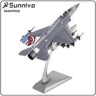 1/72 Alloy F16D Fighting Falcon Fighter Jet Airplane w/ Metal Display Stand