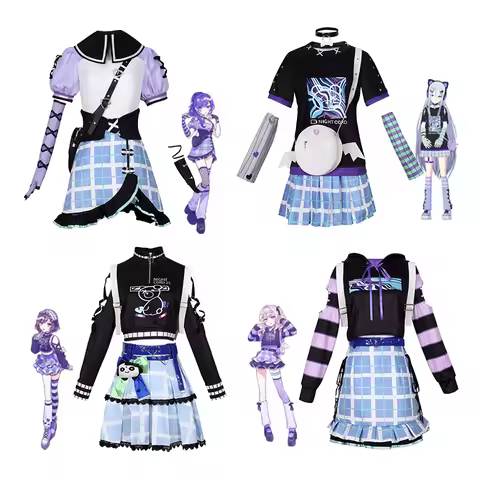 Anime Project Sekai Colorful Cosplay Costume Asahina Mafuyu Mizuki Yoisaki Kanade Shionome Ena Costu