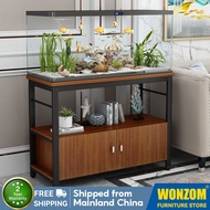 Wood Tank Fish Steel Simplicity Stand With Cabinet Aquarium Rack Metal Base Simple New Wrought Iron 
