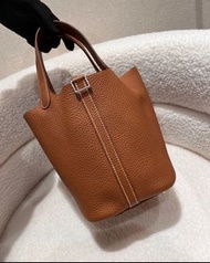 Hermes Picotin 18 gold 銀扣 B stamp