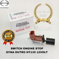 MESIN SWITCH ENGINE STOP SWITCH ENGINE DEAD DUTRO 130HT HT 130 12VOLT