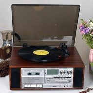 LPVinyl Record Player Modern European Style Living Room Decoration Vintage Retro PhonographCDTape Radio Bluetooth Audio