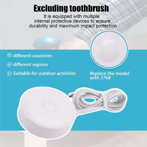 A32M Charger for Oral B IO Series 9/8/7 Replacement 3768 Magnetic Electric Toothbrush Charger Base A