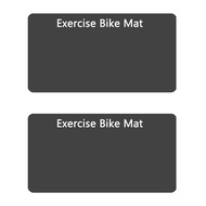 2PCS Non-Slip Mat for Bike–Exercise Bike Mat for Home Gym Workout Mat for Bike Trainer