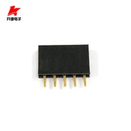 2.54MM Pitch 1 * 5 Single Row Socket 5P Female Socket Single Row Female Socket (10 Pcs)