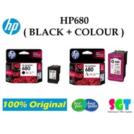 HP680 Ink Cartridge  (Black+Tri Colour)