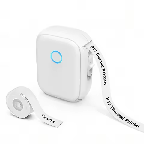 Mini Label Printer Marklife P12 Similar as Marklife P15 Labeler Portable Bluetooth P12 Label Maker o