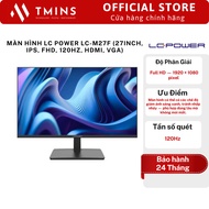 LC POWER LC-M27F monitor (27inch, IPS, FHD, 120Hz, HDMI, VGA) - Genuine product