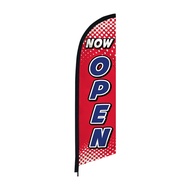 Open Flag Opening Shop Feather Flag Only Flag Without Pole Beach Flag Custom Outdoor Sport Club Adve