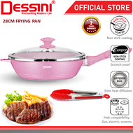 DESSINI ITALY Granite Aluminium Non Stick Casserole Pot Bowl Wok Grill Fry Pan Cookware Kuali Periuk
