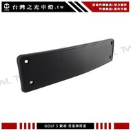 《※台灣之光※》全新VW 福斯五代 GOLF 5 台規 GTI GT R32 前保桿專用歐規長版牌照版PP材質 台灣製