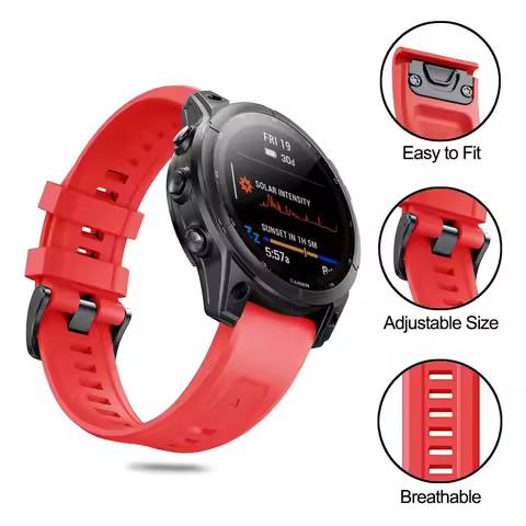 20mm Strap For Garmin Fenix7S/6S/6S Pro Watchband Quick Release Silicone Band for Fenix 5S/5S Plus S