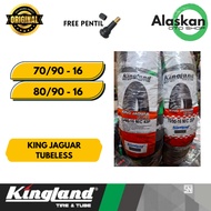 Ban Ring 16 Ban KINGLAND JAGUAR 70/90-16 80/90-16 Tubeless Ban Motor Ring 16