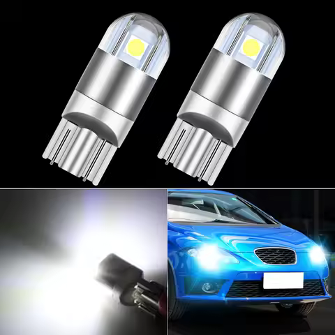 2pcs LED Clearance Light Bulb Lamp W5W T10 Canbus For Seat Ibiza 2 3 MK2 MK3 MK4 6L 6K Leon MK1 1M 1