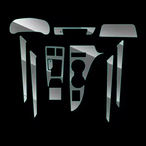 TPU for Lexus RX RX270 RX300 RX350 RX450 Transparent Protect Film Car Interior Sticker Central Contr