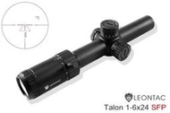 KUI【SFP】LEONTAC Talon 1-6x24 步槍鏡 狙擊鏡 LPVO，瞄具，瞄準鏡 抗震~44468