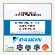 Daikin 0.8HP D-Smart Split Type Inverter Aircon