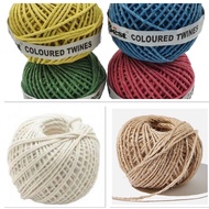 🇸🇬 Cotton Twine / Coloured Twine / Jute Twine