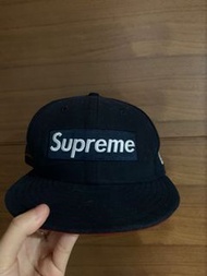9成新 Supreme x new era 帽子 棒球帽