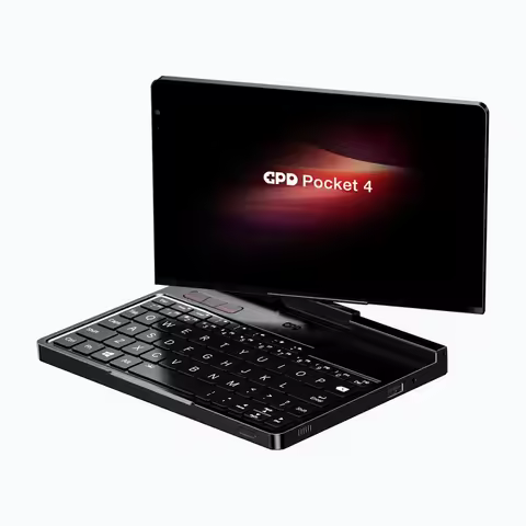 New GPD Pocket 4 2025 Mini Laptop PC 8 Inch AI 9 HX 370 8840U 16/32/64GB RAM 1/2TB NVME SSD 2K 144HZ