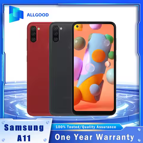 Original Samsung Galaxy A11 A115U A115F 4G LTE 6.4" 2GB 32GB 13MP Triple Camera Octa-Core Android Sm