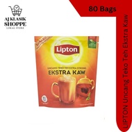LIPTON Uncang Teko Teh Extra Kaw (80 Bags)