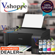 Genuine Epson EcoTank L3110 / L3210 / L3150 / L3250 Ink Tank AIO Continuous Printer with One Ink Set