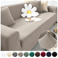 Sofa Cover L Shape Sarung Sofa 1/2/3/4 Seater Person Elastic Fabric thick Sofa Couch protector SlipCover