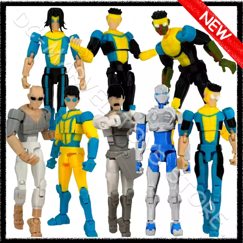 In Stock New 3d Printed Invincible Toys Action Figures T13 Dummy 13 Superheroes Multi-Jointed Movabl