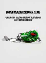 SOFT FROG 3D FORTUNA LURE ACTION BERISIK